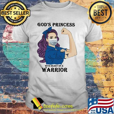 Strong woman tattoo caduceus logo god's princess with heart of a warrior shirt