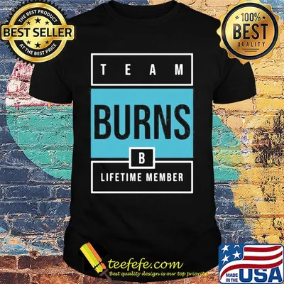 Team burns lifetime member shirt