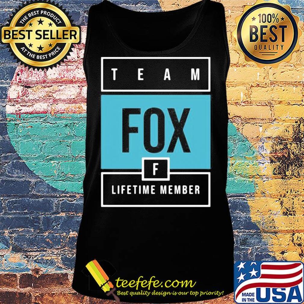 Team fox lifetime member s Tank top Team fox lifetime member s Tank top