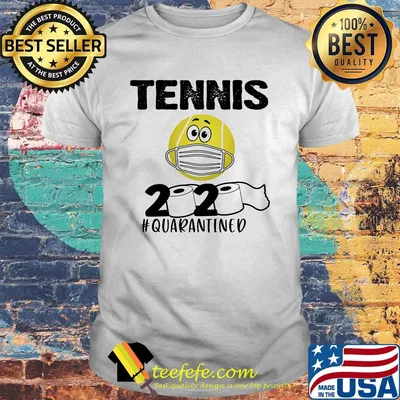 Tennis 2020 Quarantined Toilet Paper Covid-19 shirt