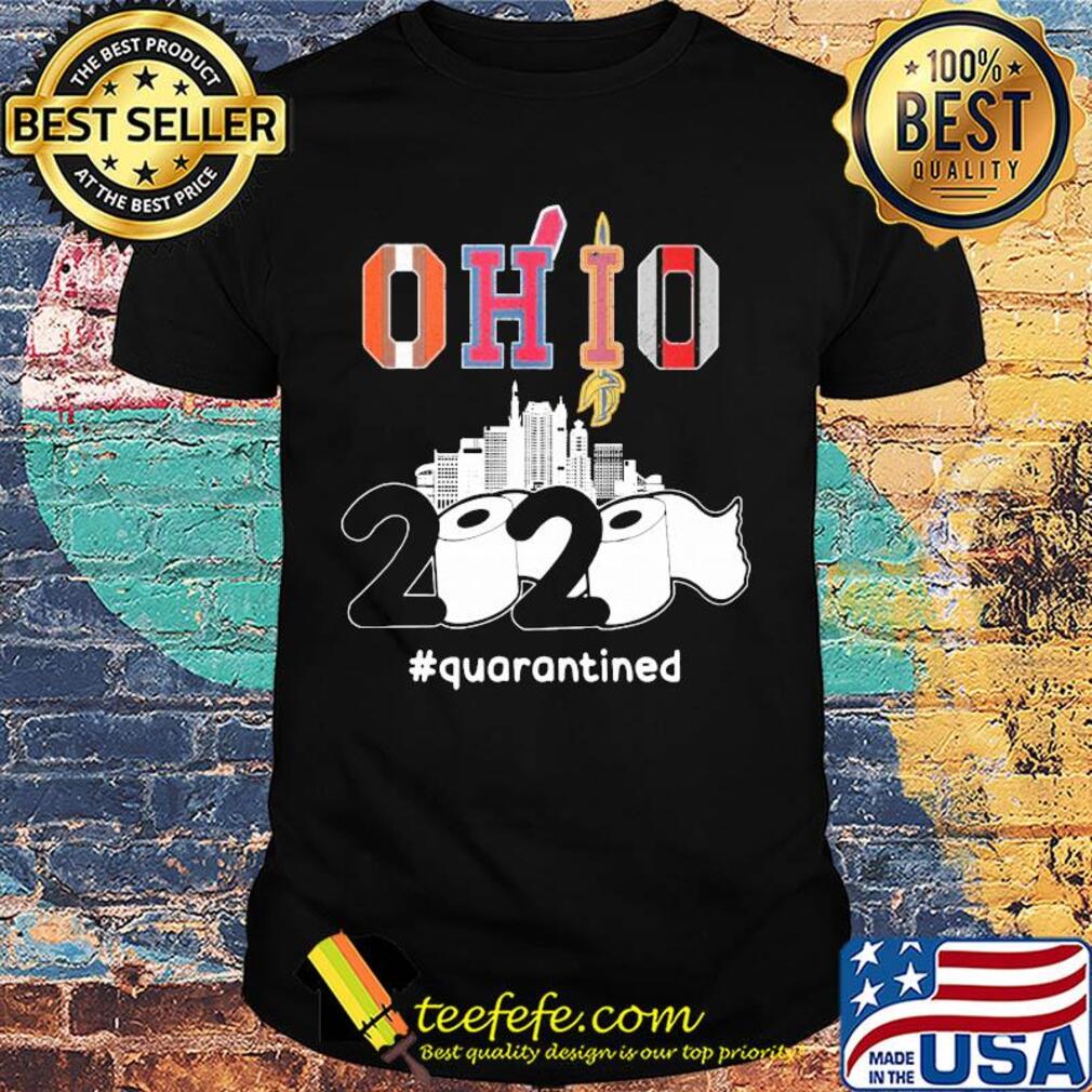 The cleveland cavaliers ohio 2020 quarantined toilet paper shirt