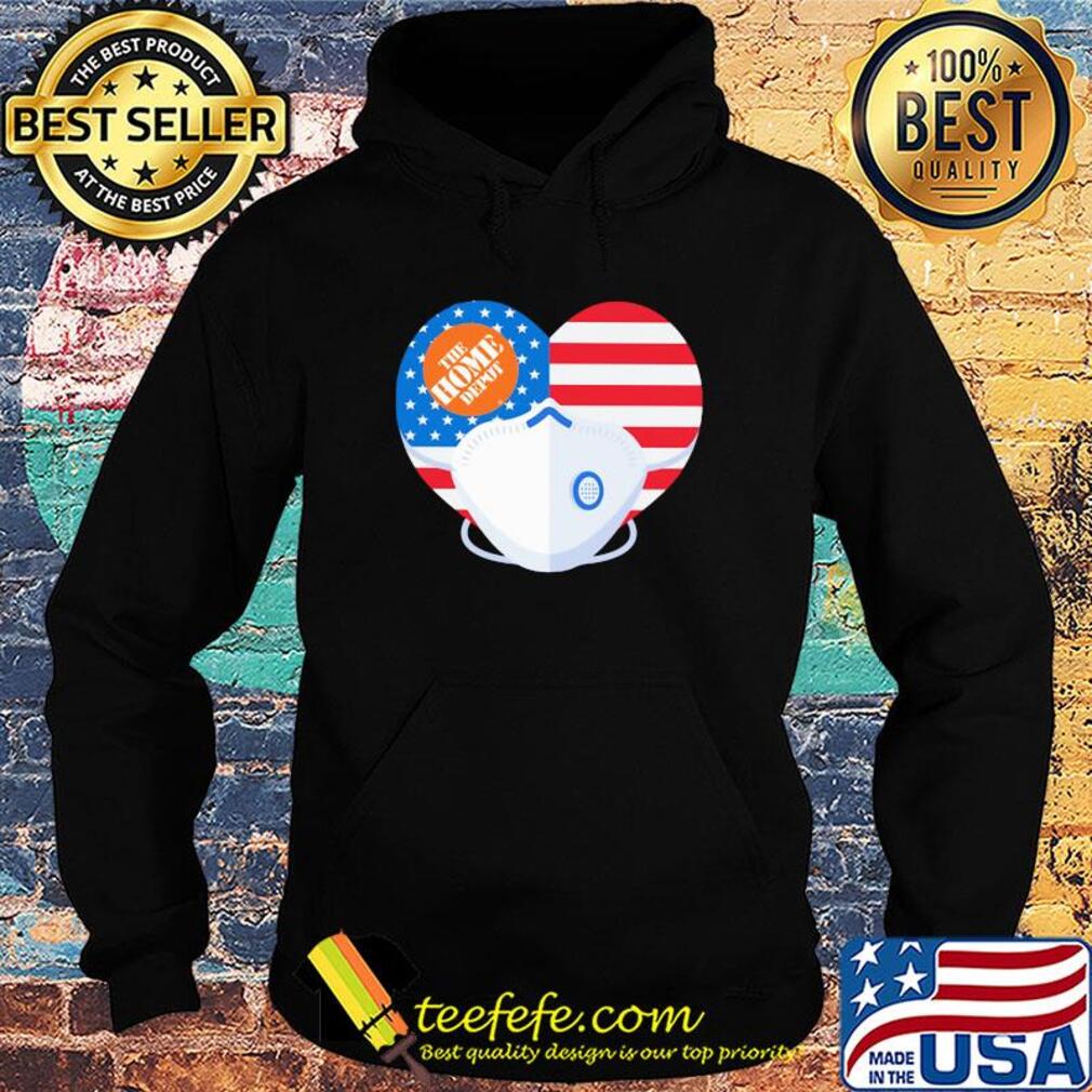 The home depot American flag veteran flag mask s Hoodie The home depot American flag veteran flag mask s Hoodie