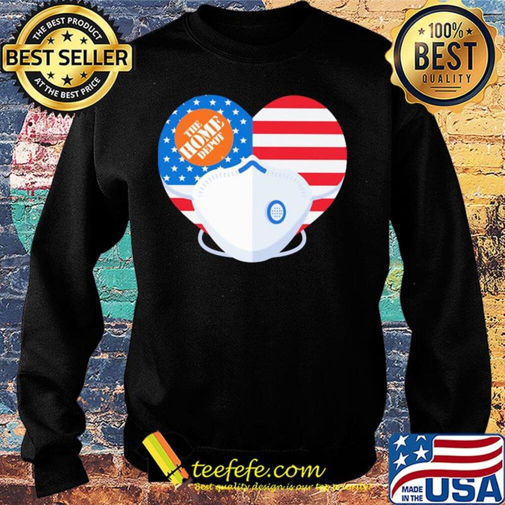 The home depot American flag veteran flag mask s Sweater The home depot American flag veteran flag mask s Sweater