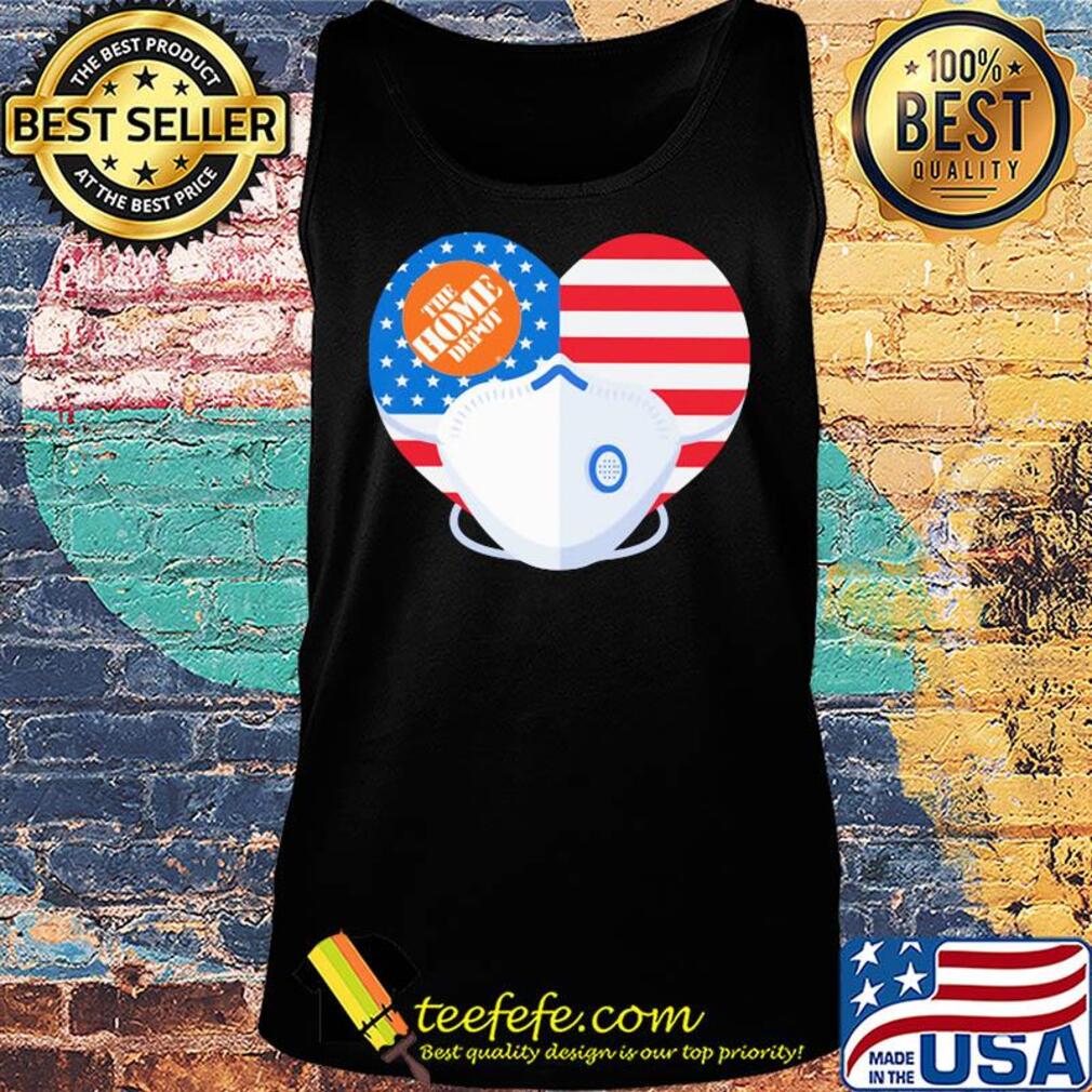 The home depot American flag veteran flag mask s Tank top The home depot American flag veteran flag mask s Tank top