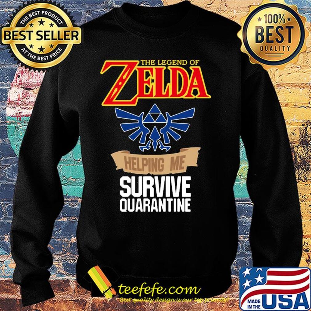 The legend of zelda helping me survive quarantine s Sweater The legend of zelda helping me survive quarantine s Sweater