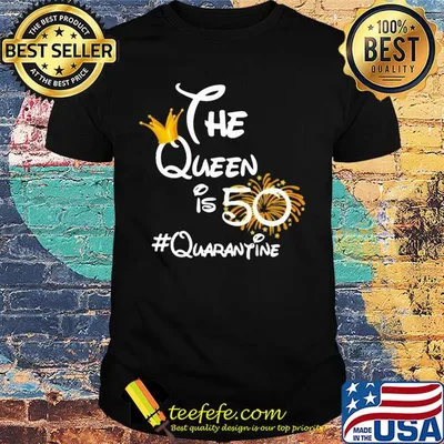 The queen is 50 quarantine fireworks shirt