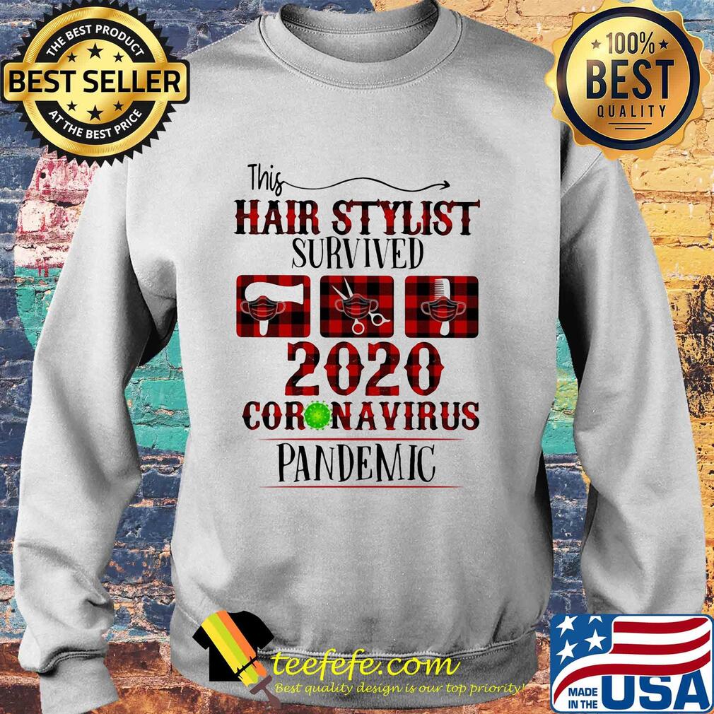 This hair stylist survived 2020 Coronavirus pandemic Covid-19 s Sweater This hair stylist survived 2020 Coronavirus pandemic Covid-19 s Sweater