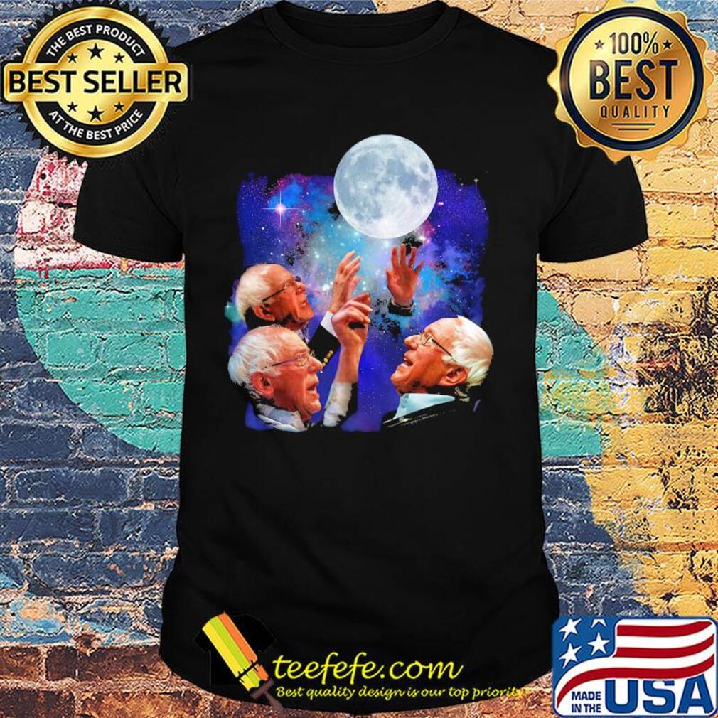 Three Bernie Sanders Moon 2020 shirt Three Bernie Sanders Moon 2020 shirt