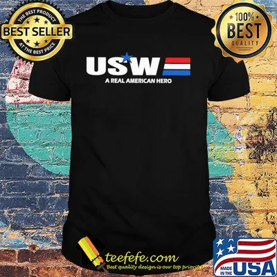 Usw a real american hero star shirt