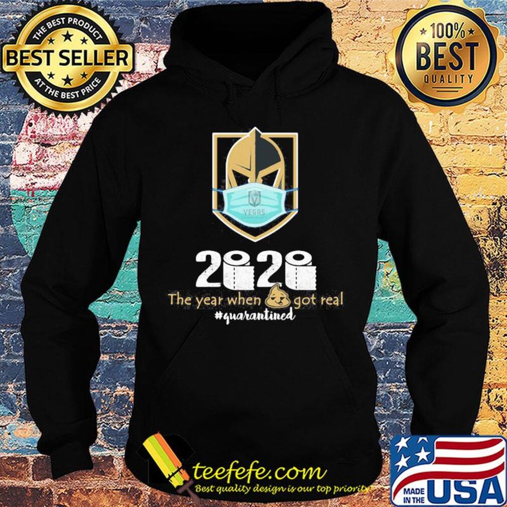 Vegas golden knights 2020 the year when shit got real quarantined toilet paper mask covid-19 s Hoodie Vegas golden knights 2020 the year when shit got real quarantined toilet paper mask covid-19 s Hoodie