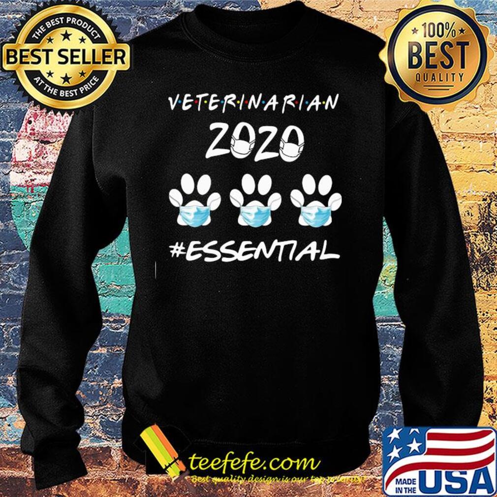 Veterinarian 2020 mask essential paw dog s Sweater Veterinarian 2020 mask essential paw dog s Sweater