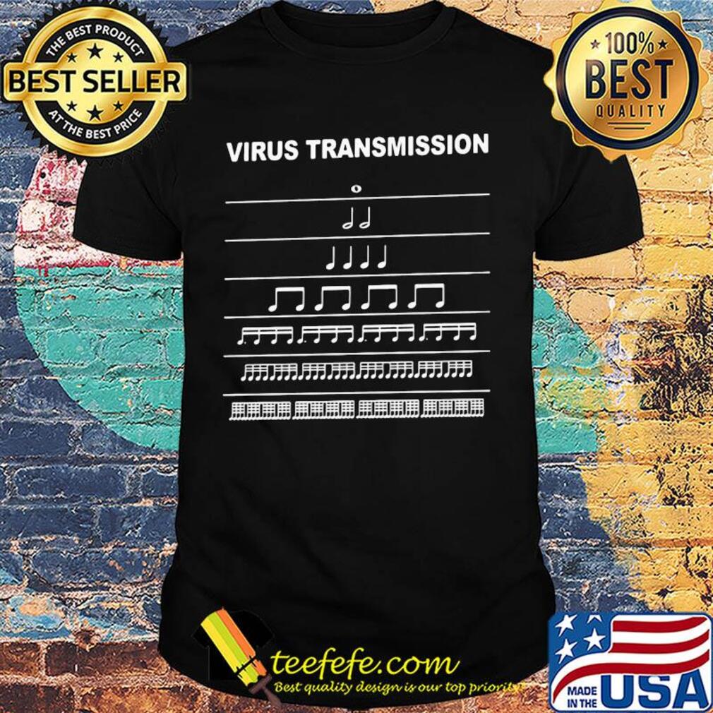 Virus Transmission Music Mold Covid-19 shirt