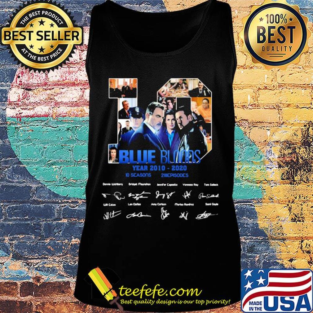 10 blue bloods year 2010 2020 10 seasons 218 episodes signatures s Tank top 10 blue bloods year 2010 2020 10 seasons 218 episodes signatures s Tank top