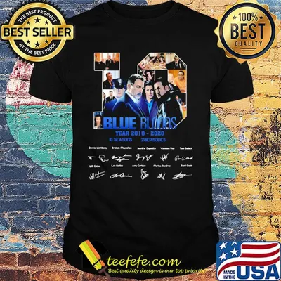 10 blue bloods year 2010 2020 10 seasons 218 episodes signatures shirt
