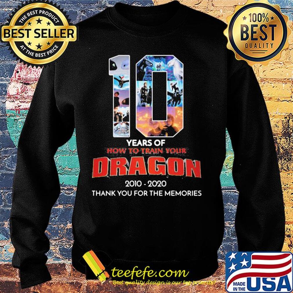 10 years of how to train your dragon movie 2010 2020 thank you for the memories s Sweater 10 years of how to train your dragon movie 2010 2020 thank you for the memories s Sweater
