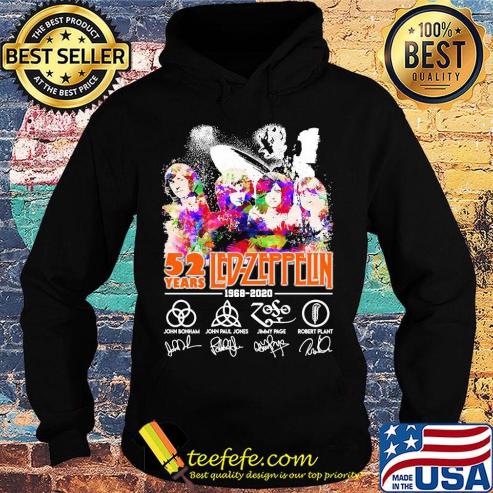 52 years led-zeppelin 1968 2020 john bonham john paul jones jimmy page robert plant signatures colors s Hoodie 52 years led-zeppelin 1968 2020 john bonham john paul jones jimmy page robert plant signatures colors s Hoodie