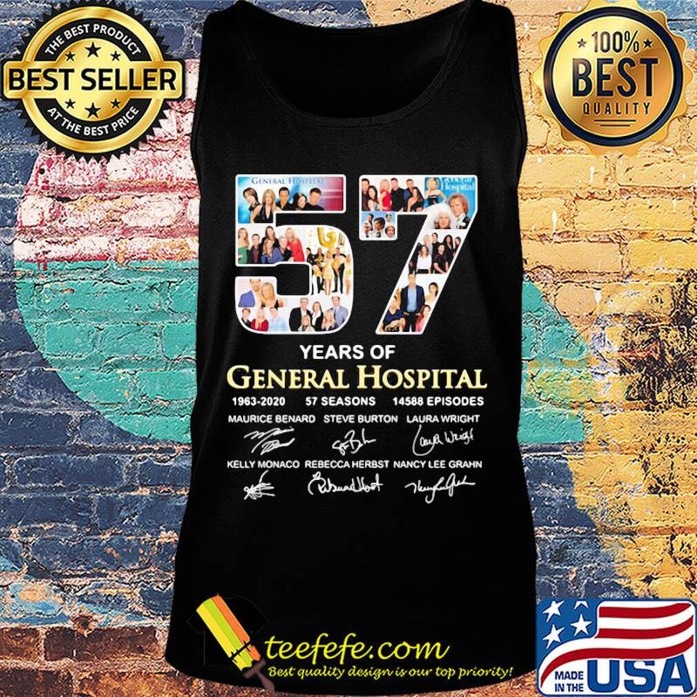 57 years of general hospital 1963 2020 57 seasons 14588 episodes signatures s Tank top 57 years of general hospital 1963 2020 57 seasons 14588 episodes signatures s Tank top