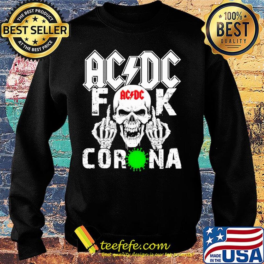 AC/DC skull fuck coronavirus s Sweater AC/DC skull fuck coronavirus s Sweater