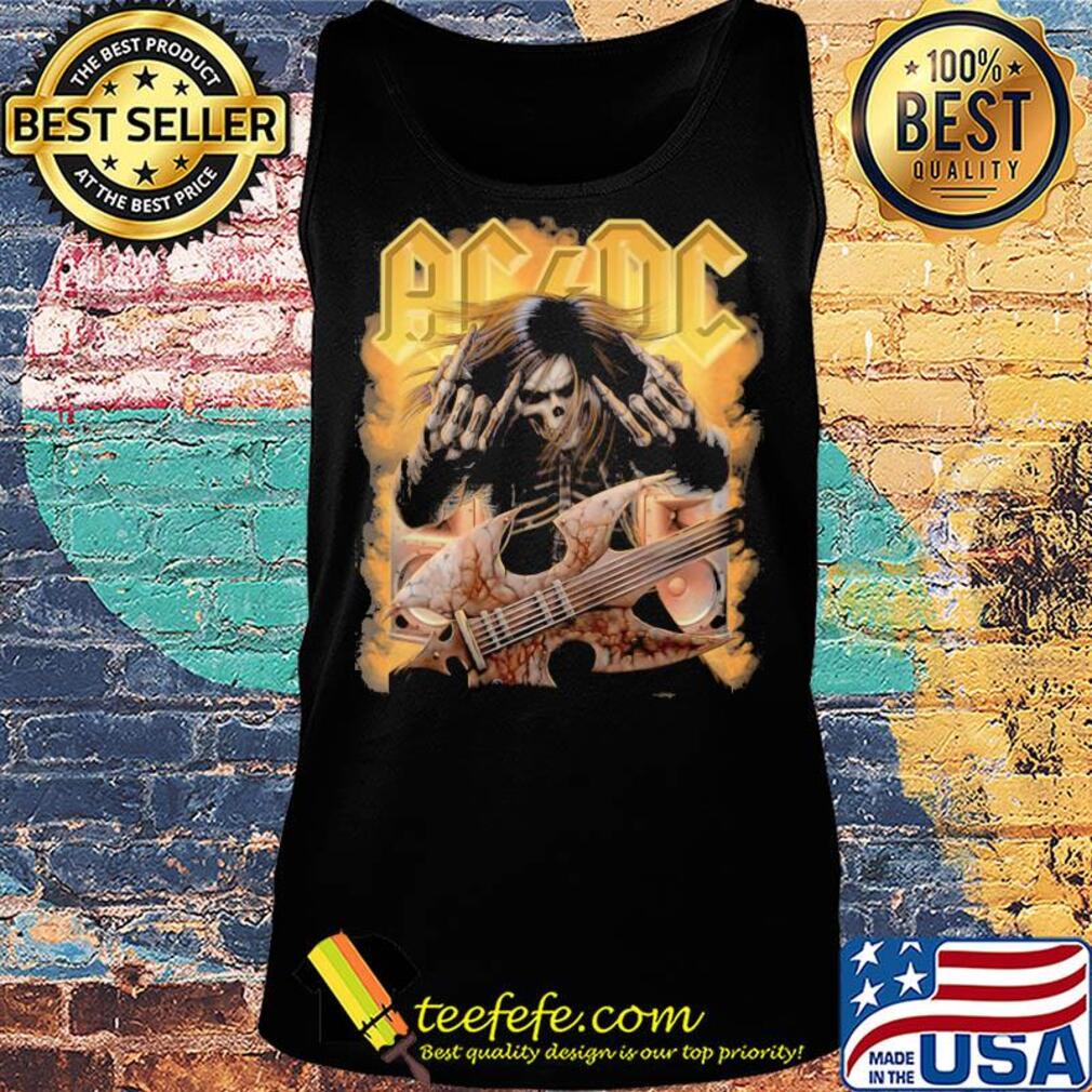 ACDC Rock Band Skull s Tank top ACDC Rock Band Skull s Tank top