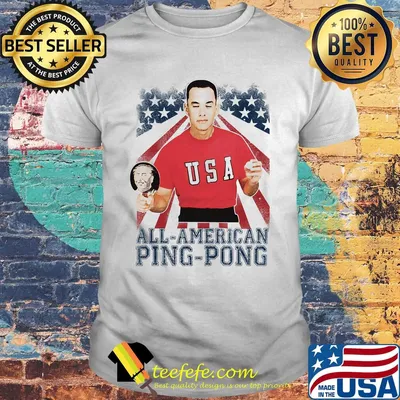 All American ping pong American flag veteran Independence Day shirt