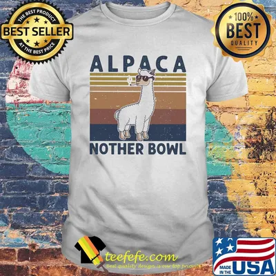 Alpaca nother bowl vintage shirt