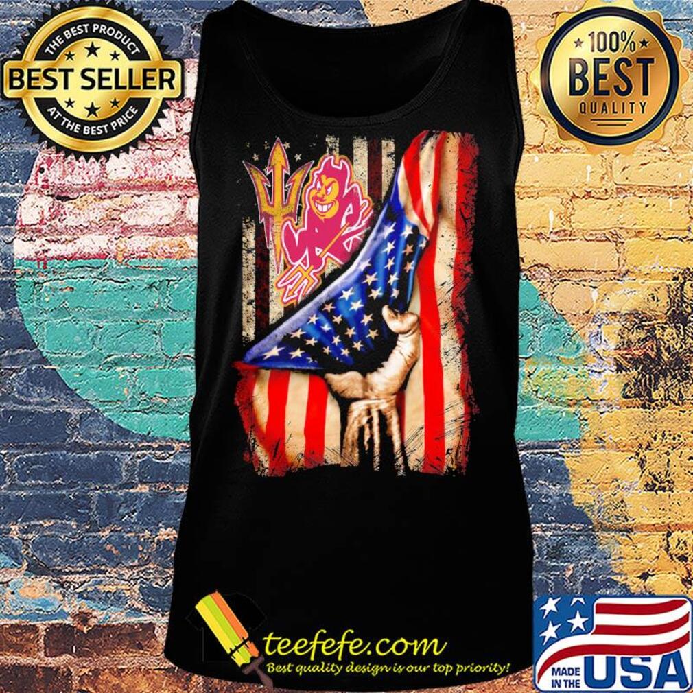 Arizona State American flag veteran Independence Day s Tank top Arizona State American flag veteran Independence Day s Tank top