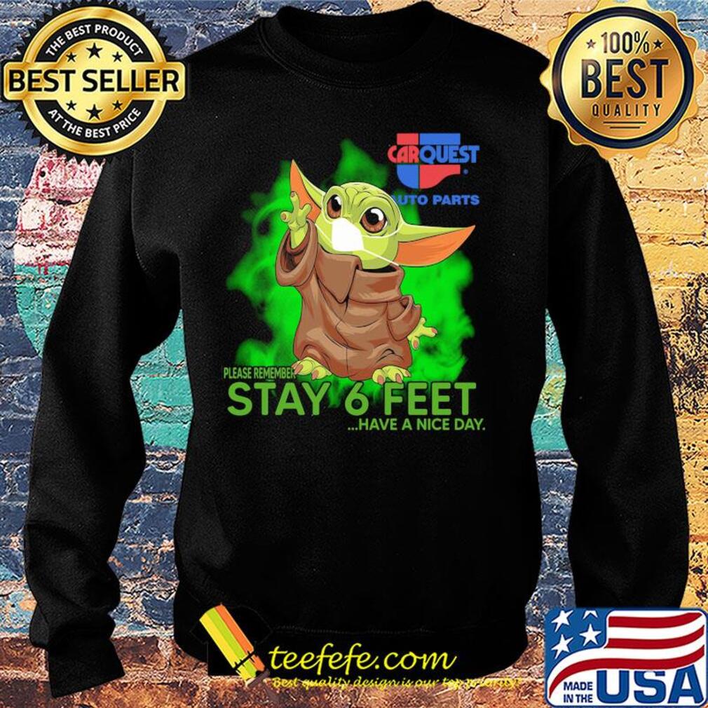 Baby Yoda face mask Carquest auto parts s Sweater Baby Yoda face mask Carquest auto parts s Sweater