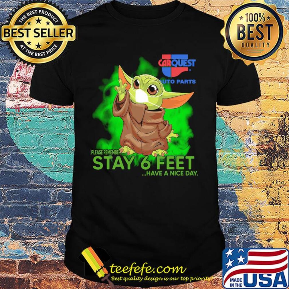 Baby Yoda face mask Carquest auto parts shirt Baby Yoda face mask Carquest auto parts shirt