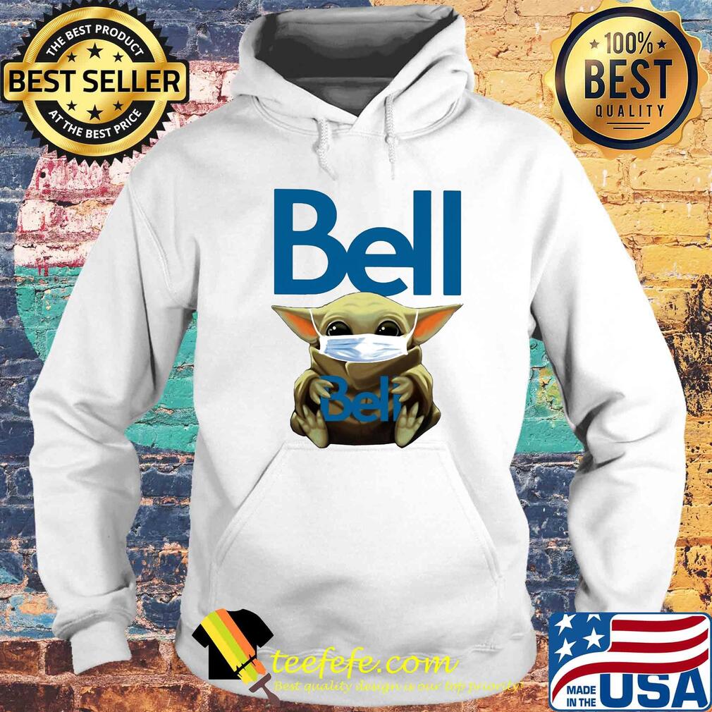 Baby Yoda face mask hug Bell s Hoodie Baby Yoda face mask hug Bell s Hoodie