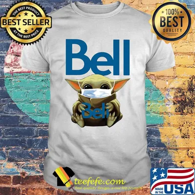 Baby Yoda face mask hug Bell shirt