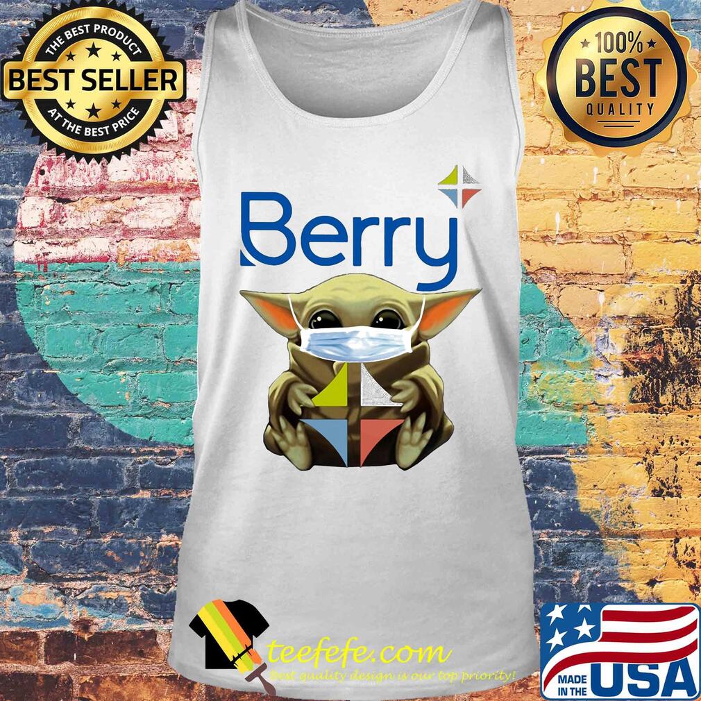 Baby Yoda face mask hug Berry s Tank top Baby Yoda face mask hug Berry s Tank top