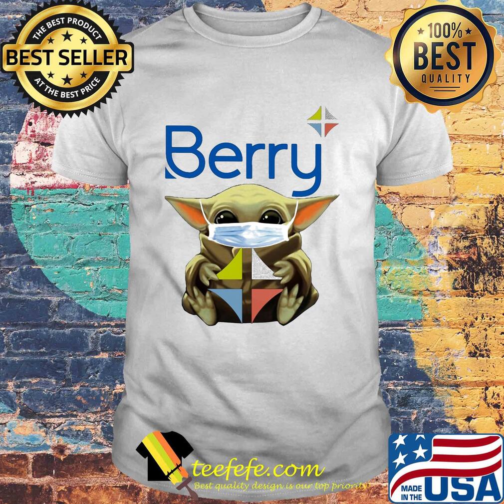 Baby Yoda face mask hug Berry shirt Baby Yoda face mask hug Berry shirt