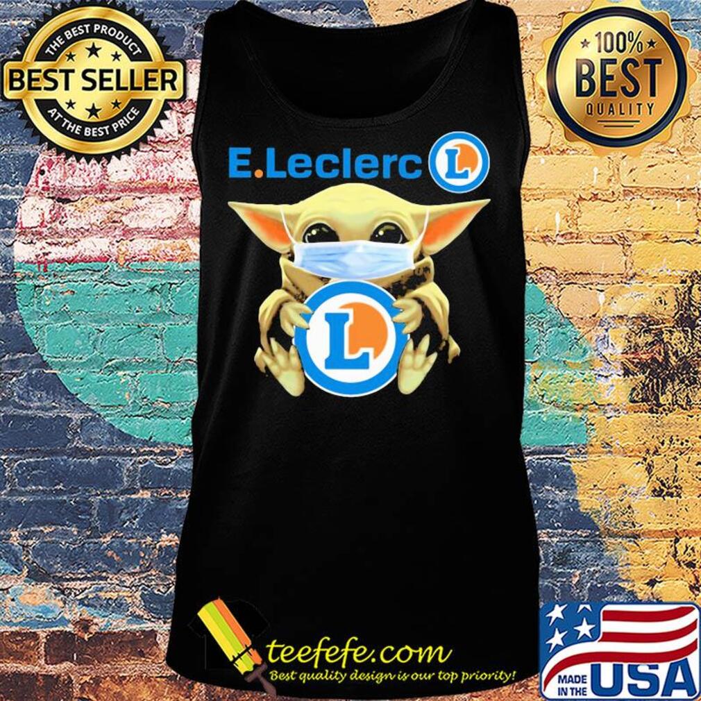 Baby Yoda face mask hug E.Leclerc s Tank top Baby Yoda face mask hug E.Leclerc s Tank top