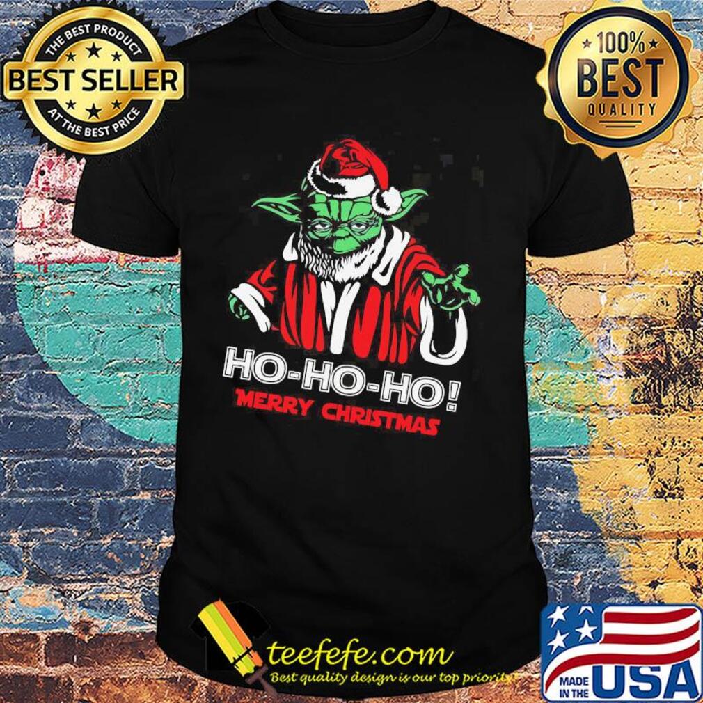 Baby Yoda Ho Ho Ho merry christmas shirt Baby Yoda Ho Ho Ho merry christmas shirt