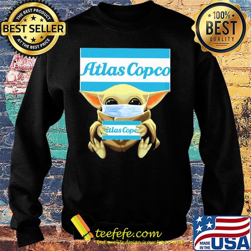 Baby Yoda hug Atlas Copco mask s Sweater Baby Yoda hug Atlas Copco mask s Sweater