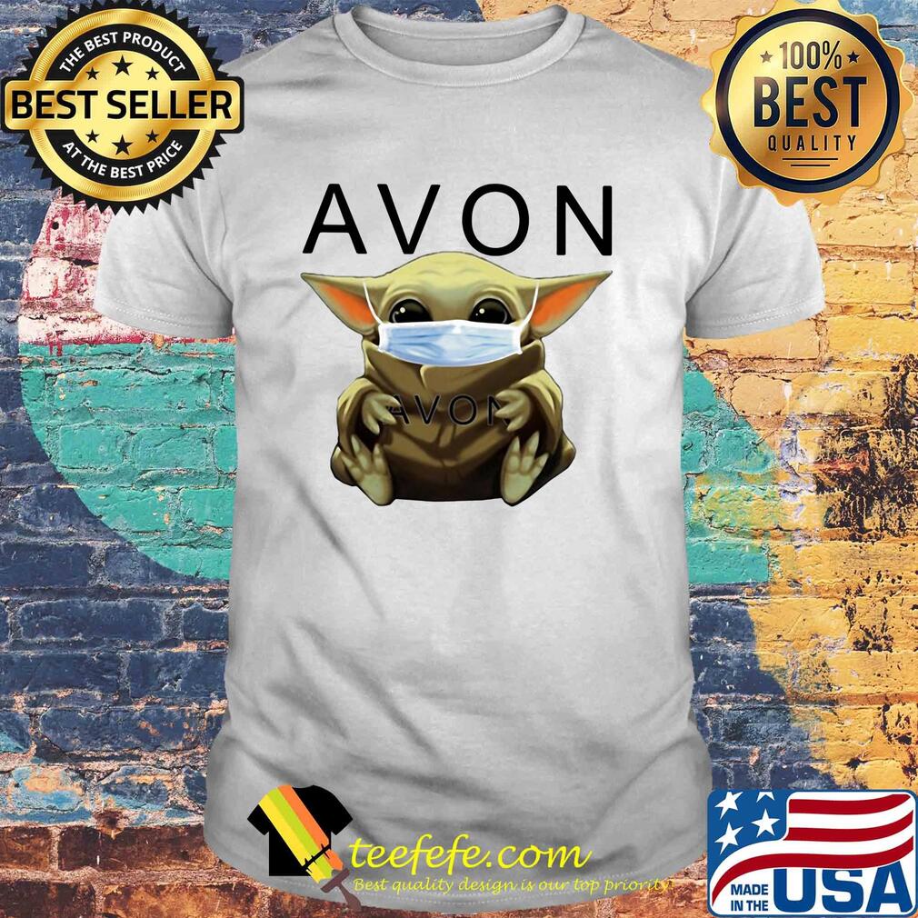 Baby Yoda hug Avon mask shirt