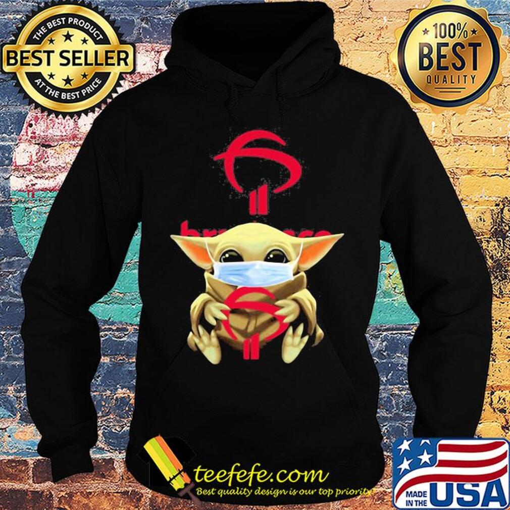 Baby Yoda hug Banco Bradesco mask s Hoodie Baby Yoda hug Banco Bradesco mask s Hoodie