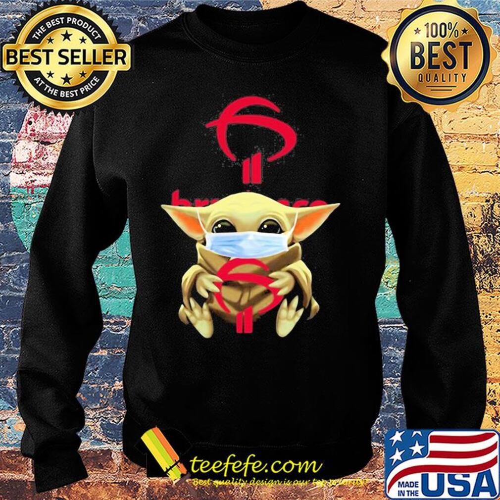 Baby Yoda hug Banco Bradesco mask s Sweater Baby Yoda hug Banco Bradesco mask s Sweater