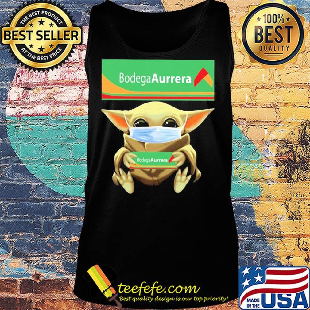 Baby Yoda hug Bodega Aurrera mask s Tank top Baby Yoda hug Bodega Aurrera mask s Tank top