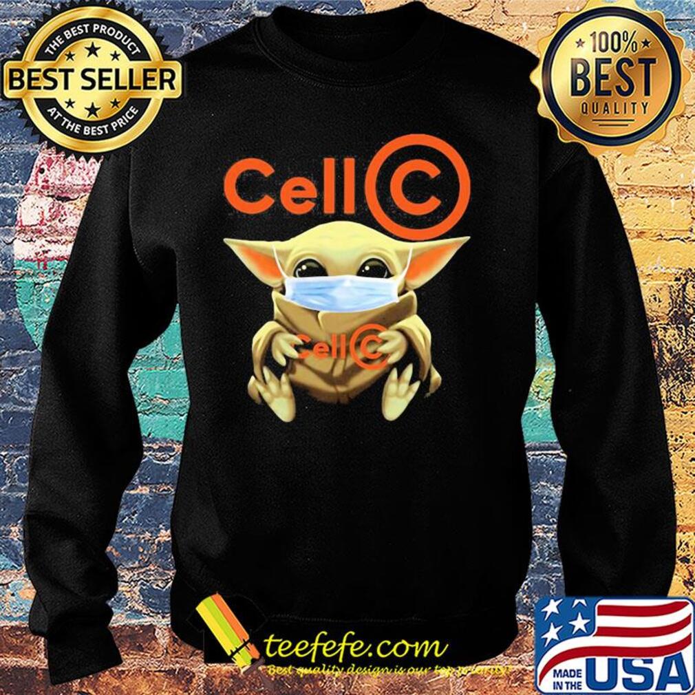 Baby Yoda hug Cell C mask s Sweater Baby Yoda hug Cell C mask s Sweater