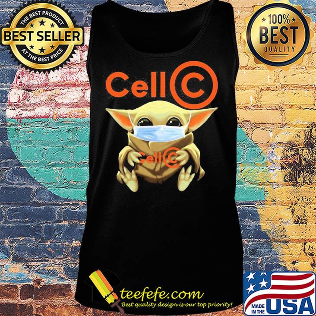 Baby Yoda hug Cell C mask s Tank top Baby Yoda hug Cell C mask s Tank top