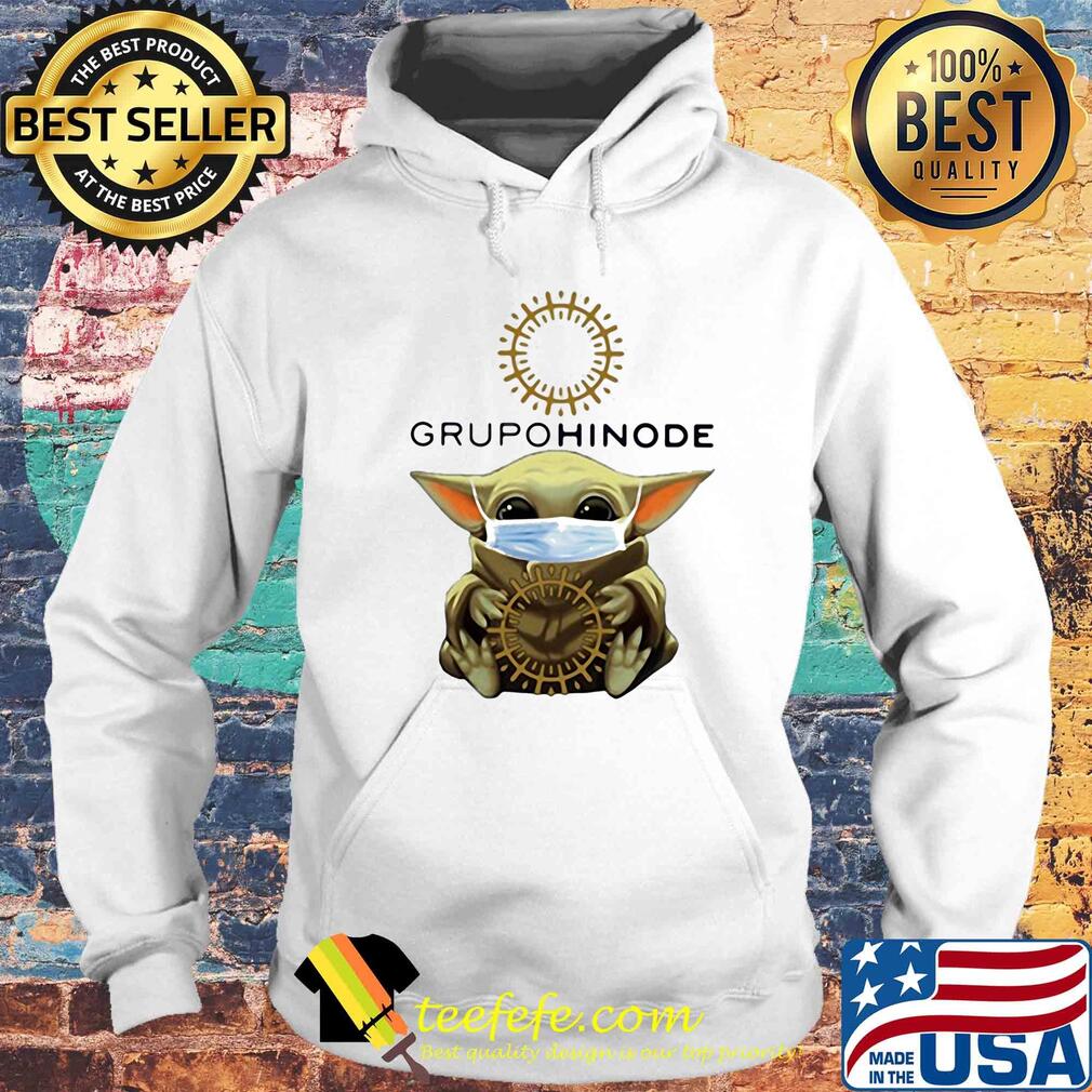 Baby Yoda hug Grupo Hinode mask s Hoodie Baby Yoda hug Grupo Hinode mask s Hoodie
