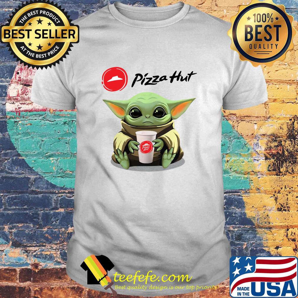Baby Yoda hug Pizza Hut shirt Baby Yoda hug Pizza Hut shirt