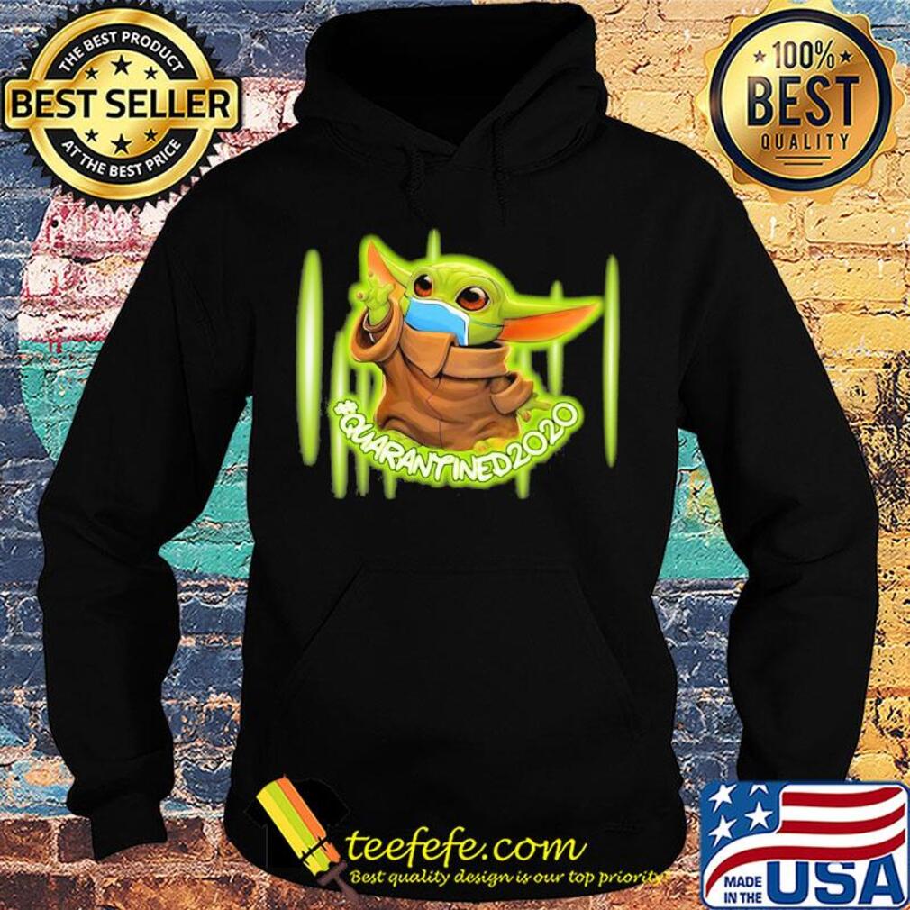 Baby Yoda quarantined 2020 mask s Hoodie Baby Yoda quarantined 2020 mask s Hoodie