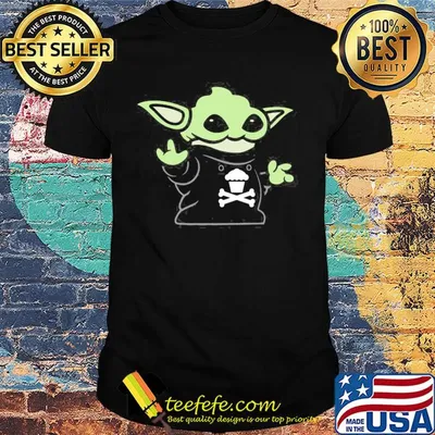 Baby Yoda Yodel Johnny Cupcakes shirt