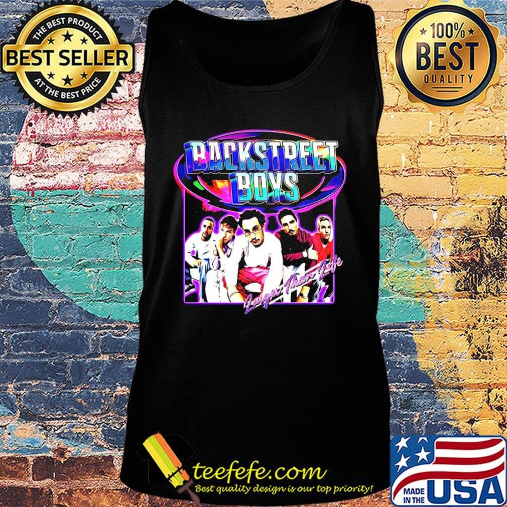 Backstreet Boys Larger Than Zibe s Tank top Backstreet Boys Larger Than Zibe s Tank top