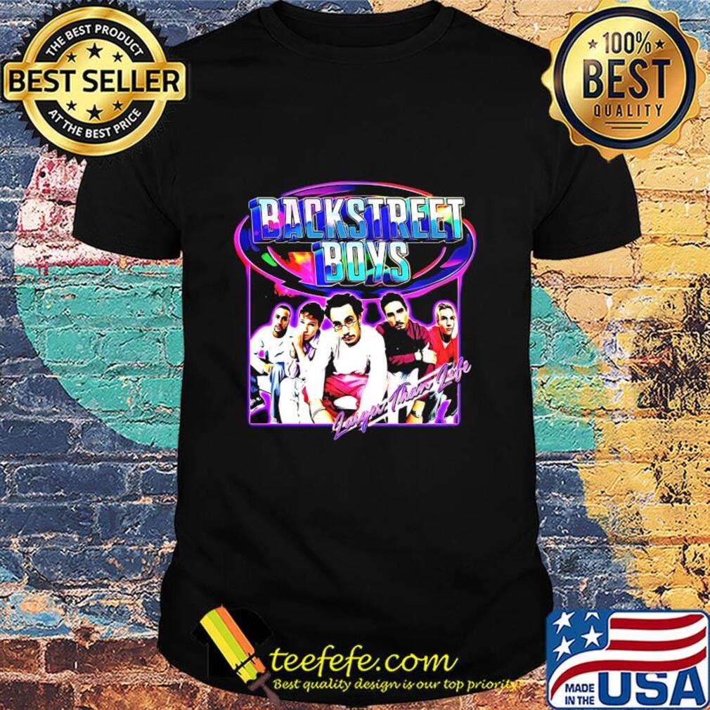 Backstreet Boys Larger Than Zibe shirt Backstreet Boys Larger Than Zibe shirt