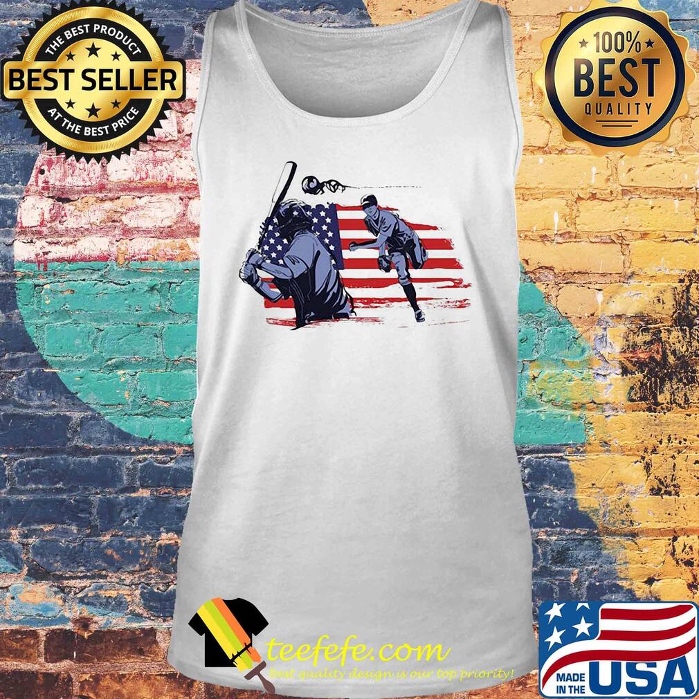Baseball American flag veteran Independence Day s Tank top Baseball American flag veteran Independence Day s Tank top