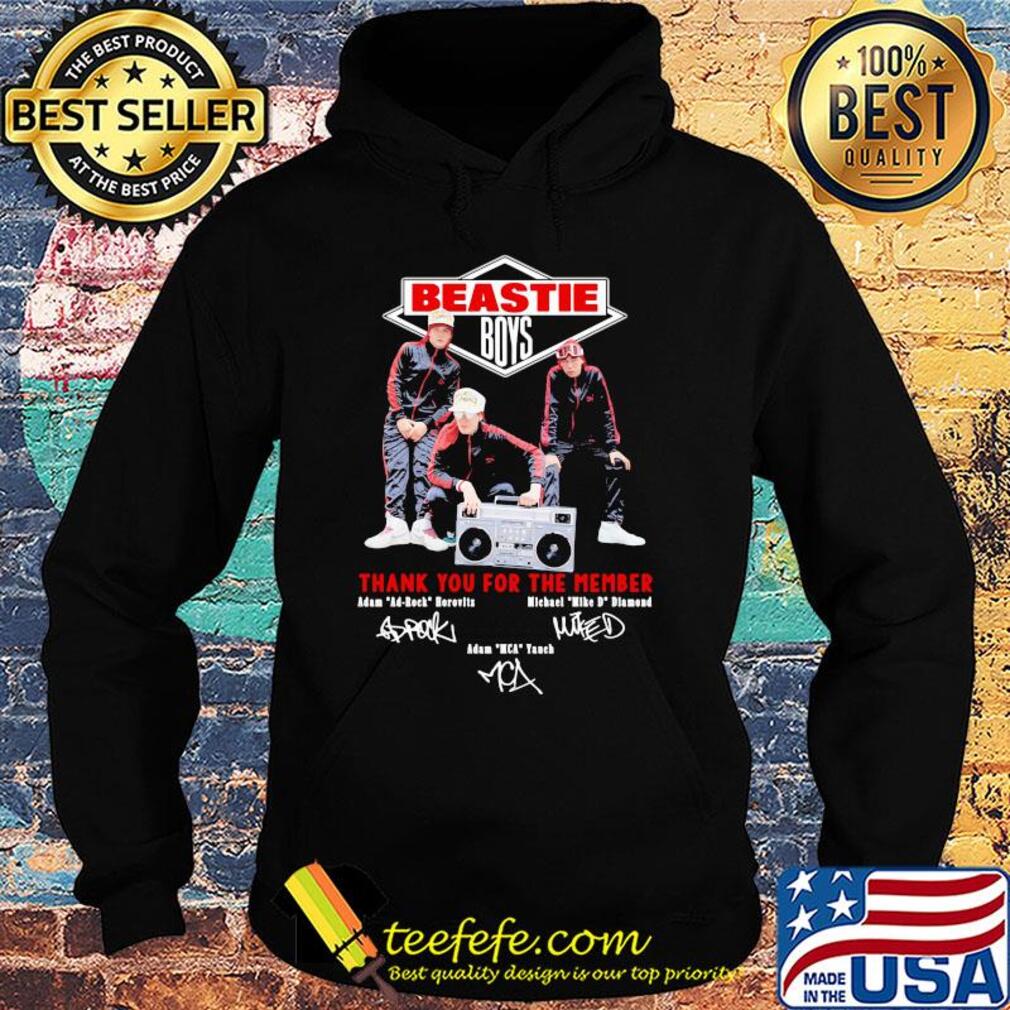 Beastie boys thank you for the memories adam ad-rock borovets michael mike d diamond adam mca vanch signatures s Hoodie Beastie boys thank you for the memories adam ad-rock borovets michael mike d diamond adam mca vanch signatures s Hoodie