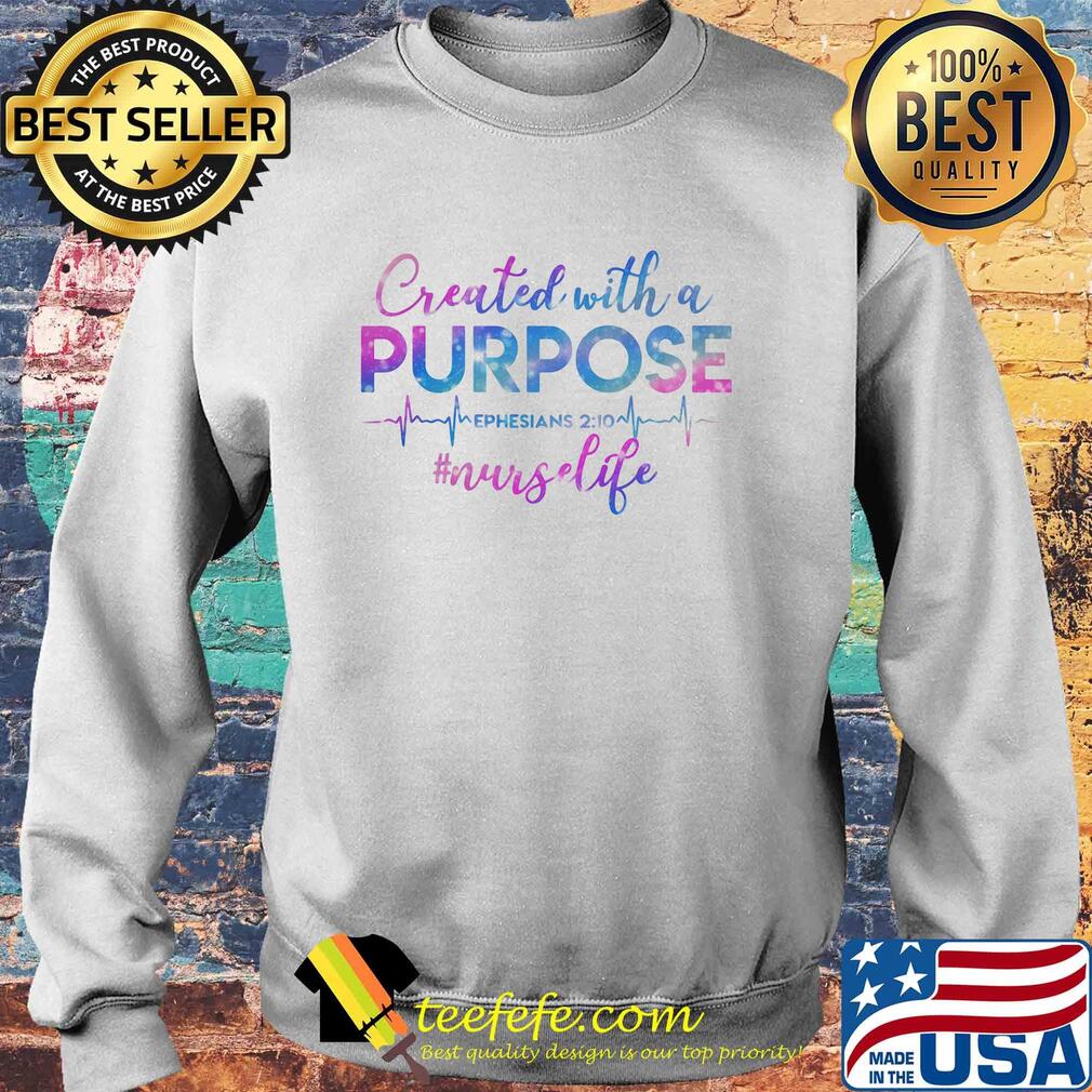 Beat created with a purpose ephesians 210 nurselife s Sweater Beat created with a purpose ephesians 210 nurselife s Sweater